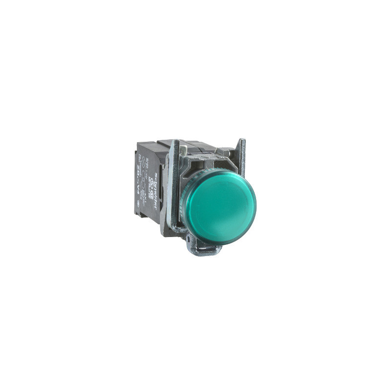 Piloto luminoso ø 22 - verde - lámpara ba 9 s - 230 v ref. XB4BV43 Schneider Electric [PLAZO 3-6 SEMANAS]