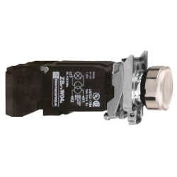 pulsador luminoso blanco Ø22 - 1NA+1NC - 110…120V ref. XB4BW3135 Schneider Electric [PLAZO 3-6 SEMANAS]