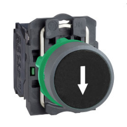 PULS.NEGRO 1NA CON MARCAJE FLECHA COL.GR. ref. XB5AA3351C0 Schneider Electric [PLAZO 3-6 SEMANAS]