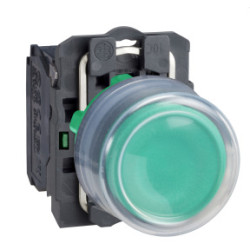 Pulsador saliente verde ø 22 - 1 na ref. XB5AP31 Schneider Electric [PLAZO 3-6 SEMANAS]