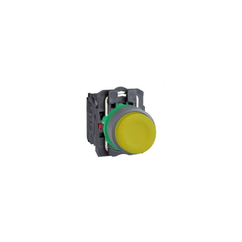 PULS.SALIENTE AMAR.1NA CON CAP.TRANSP.COL.GR. ref. XB5AP51C0 Schneider Electric [PLAZO 3-6 SEMANAS]