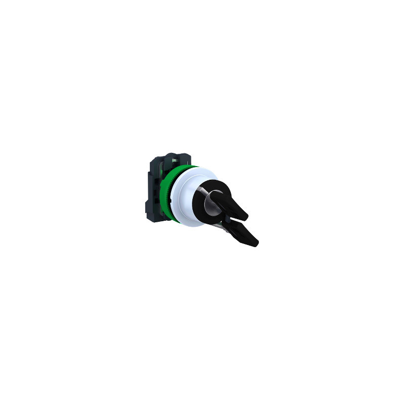 SEL.FLUSH LLAVE 455 2 POS.FIJAS 1NA COL.BL. ref. XB5FG41C1 Schneider Electric [PLAZO 3-6 SEMANAS]