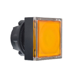 Cabeza pulsador cuadrado luminoso naranja ø 22 ref. ZB5CW353 Schneider Electric [PLAZO 3-6 SEMANAS]