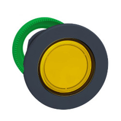 cabeza piloto flush luminoso amarillo LED ref. ZB5FV083 Schneider Electric [PLAZO 3-6 SEMANAS]
