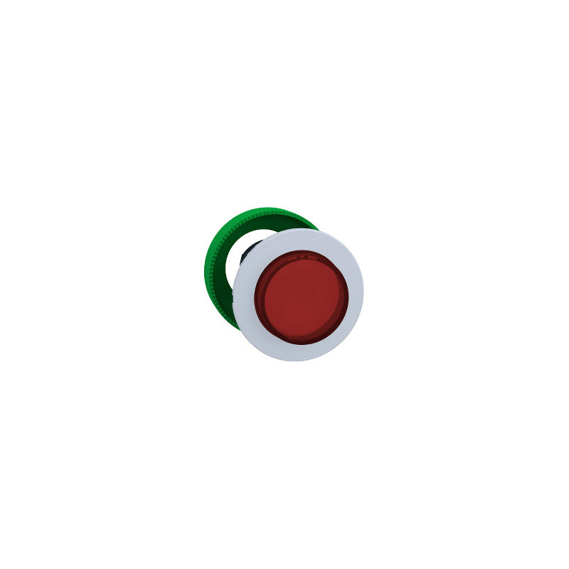 CABEZA PULS.FLUSH LUM.SALIENTE ROJO LED COL.BL. ref. ZB5FW143C1 Schneider Electric [PLAZO 3-6 SEMANAS]