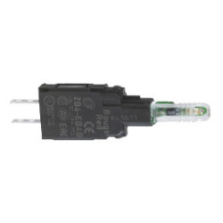 cuerpo con bloque luminoso azul/anillo de fijación LED 48…120V ref. ZB6EG6B Schneider Electric [PLAZO 3-6 SEMANAS]