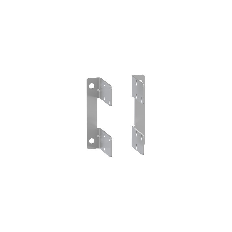 Escuadras de fijación vertical (2 partes) - Para MTZ2/MTZ3 - fijo ref. LV847829 Schneider Electric [PLAZO 3-6 SEMANAS]