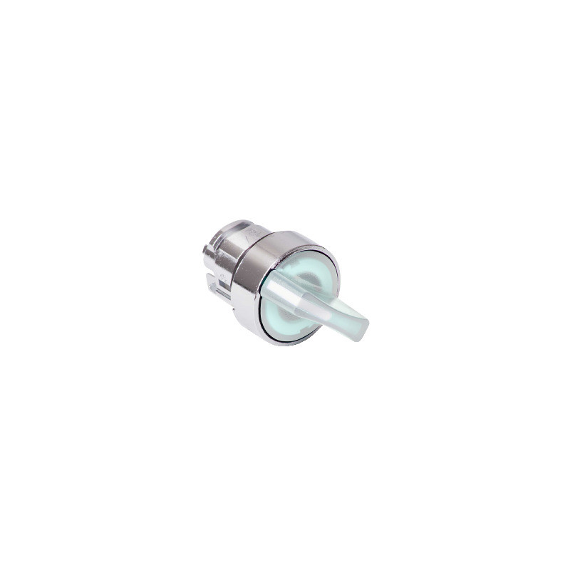 Cabeza selector luminoso blanco ø 22 2 posiciones con retorno ref. ZB4BK1413 Schneider Electric [PLAZO 3-6 SEMANAS]
