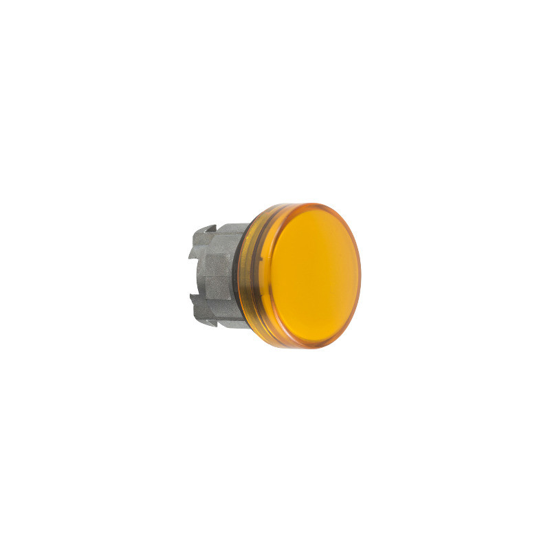 cabeza piloto luminoso naranja Ø22 lente plana para LED integrado ref. ZB4BV053E Schneider Electric [PLAZO 3-6 SEMANAS]