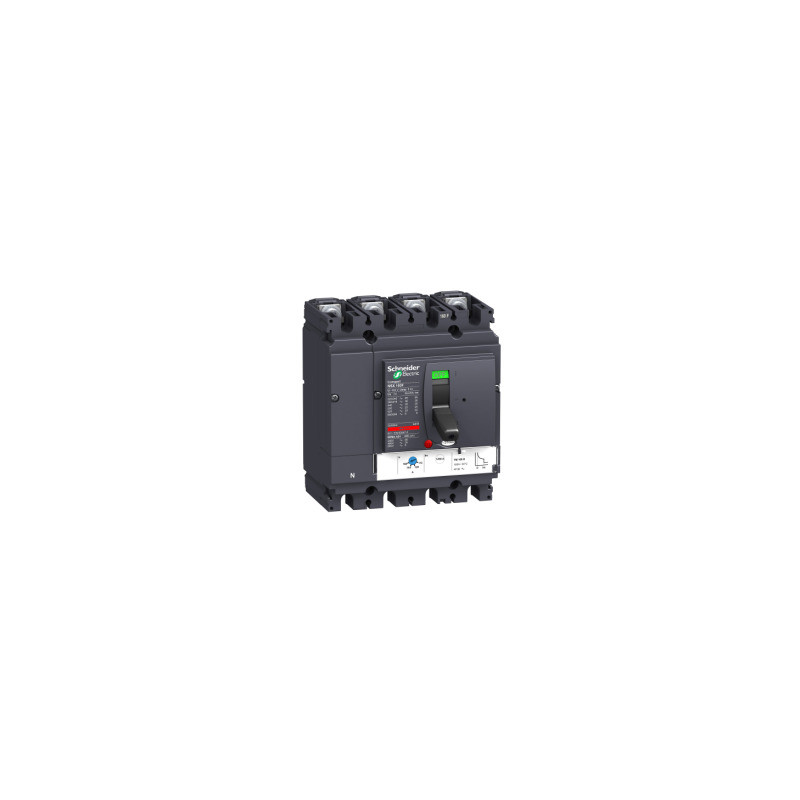 Interruptor automático Compact NSX160F - TMD - 100 A - 4 polos 4R ref. LV430652 Schneider Electric