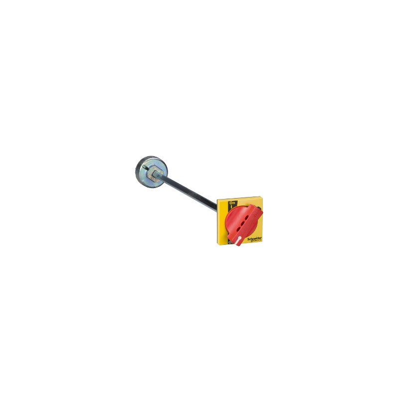 Mando rotativo prolongado frontal - rojo/amarillo - para INS250 & INV100…250 ref. LV431051 Schneider Electric [PLAZO 3-6 SEMANAS