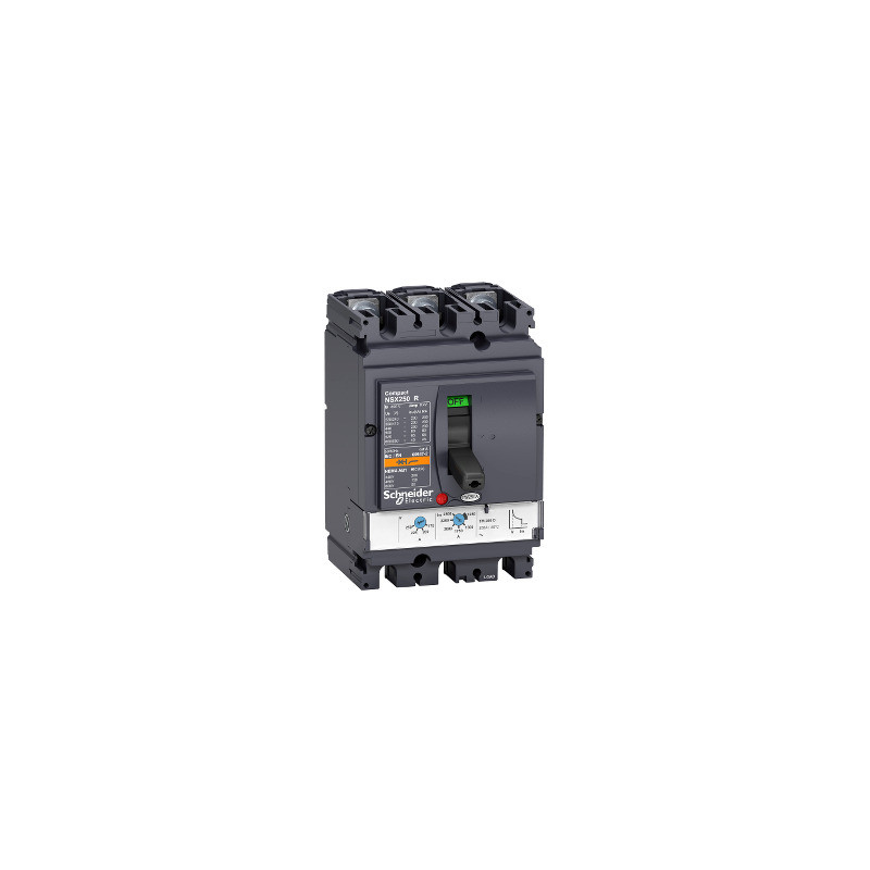 Interruptor automático Compact NSX250R - TMD - 125 A - 3 polos 3R ref. LV433470 Schneider Electric [PLAZO 3-6 SEMANAS]