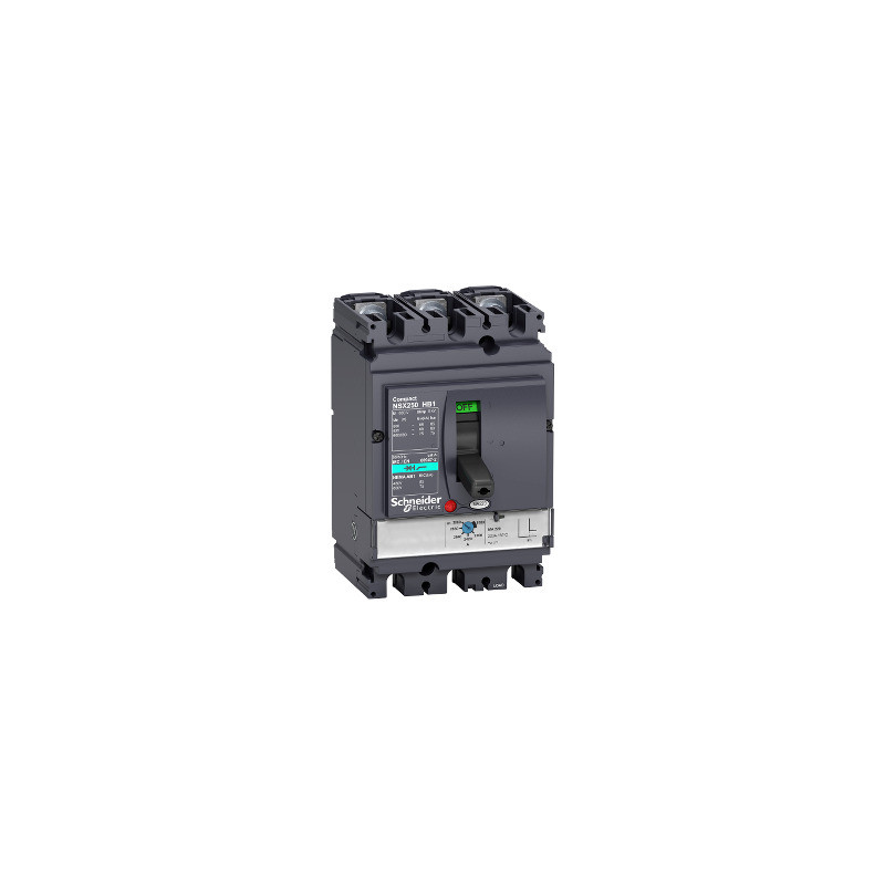 Interruptor automático Compact NSX250HB1 - MA - 150 A - 3 polos 3R ref. LV433502 Schneider Electric [PLAZO 3-6 SEMANAS]