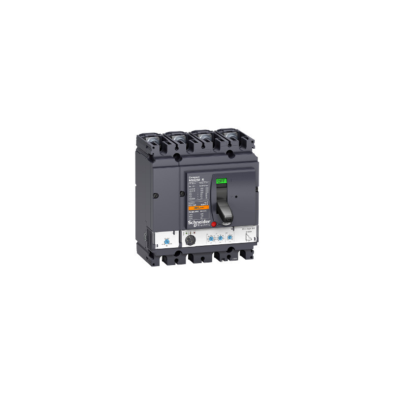 Interruptor automático Compact NSX250R - Micrologic 2.2 - 100 A - 4 polos 4R ref. LV433511 Schneider Electric [PLAZO 3-6 SEMANAS