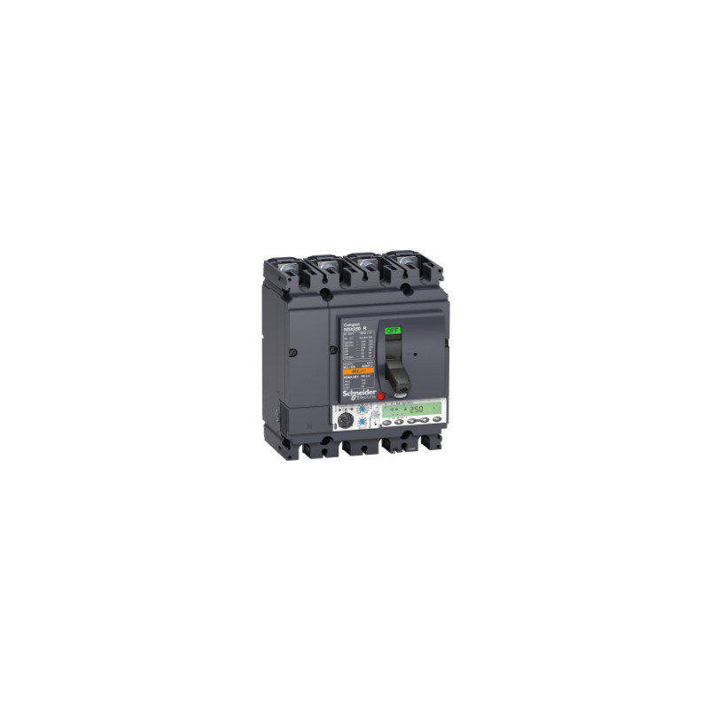 Interruptor automático Compact NSX250R - Micrologic 5.2 E - 250 A - 4 polos 4R ref. LV433523 Schneider Electric [PLAZO 8-15 DIAS