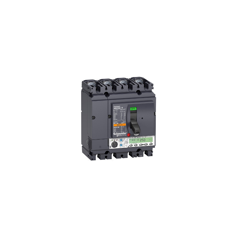 Interruptor automático Compact NSX250R - Micrologic 6.2 E - 100 A - 4 polos 4R ref. LV433525 Schneider Electric [PLAZO 8-15 DIAS