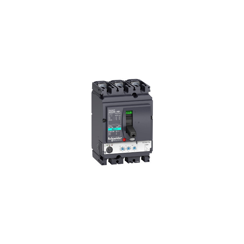 Interruptor automático Compact NSX250HB1 - Micrologic 2.2 M - 150 A - 3 polos 3R ref. LV433546 Schneider Electric [PLAZO 8-15 DI