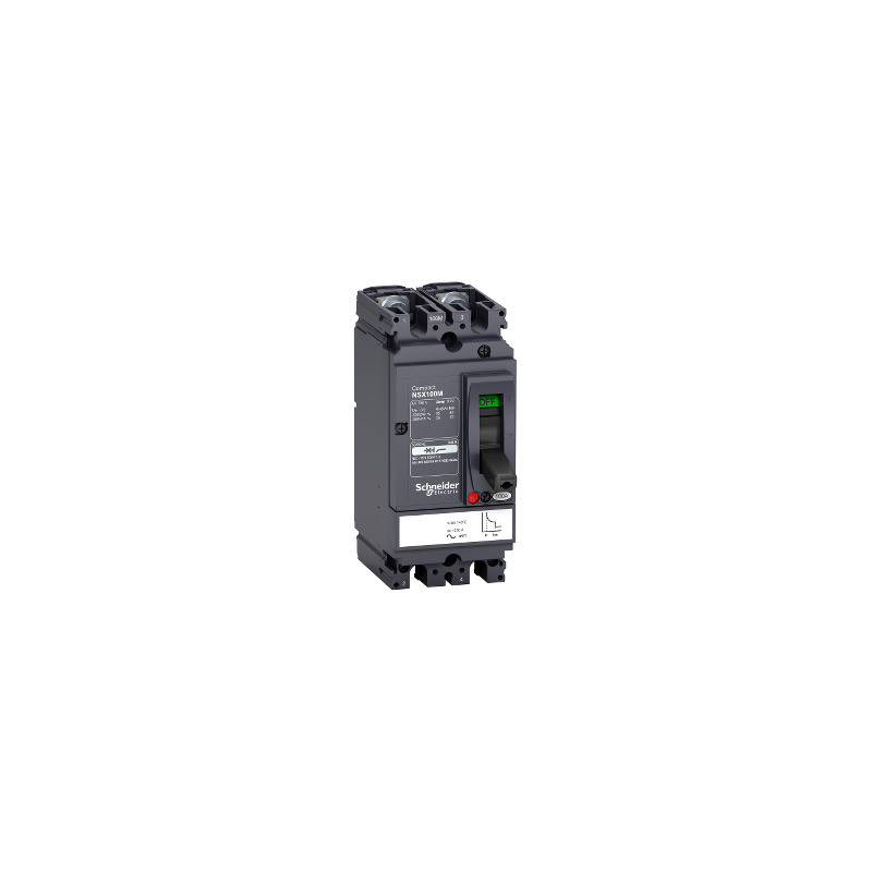 Interruptor automático Compact NSX100M - TMD - 16 A - 2 polos 2d ref. LV438602 Schneider Electric [PLAZO 3-6 SEMANAS]