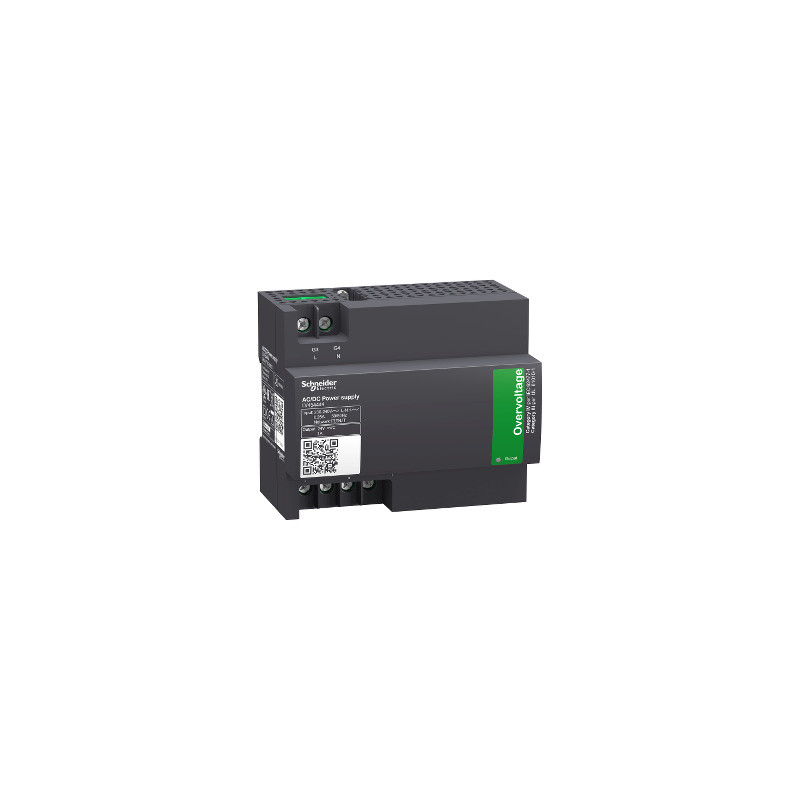 external power supply module, input voltage 200 V AC to 240 V AC 50/60 Hz, output voltage 24 V DC, output current 1 A
