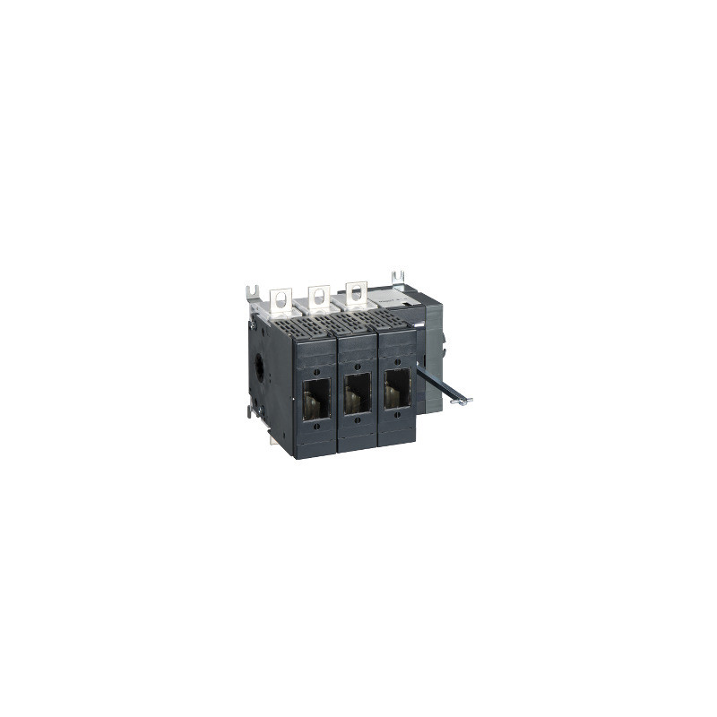 Switch disconnector fuse, FuPact INFC125, 125 A, 3 poles 3F, fuse type NFC 22 x 58 mm, right side control ref. LV480434 Schneide