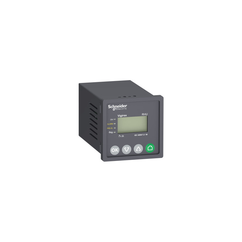 Relé diferencial RHU - 0.03..30 A - 0..5 s - 130 V ref. LV481002 Schneider Electric [PLAZO 3-6 SEMANAS]