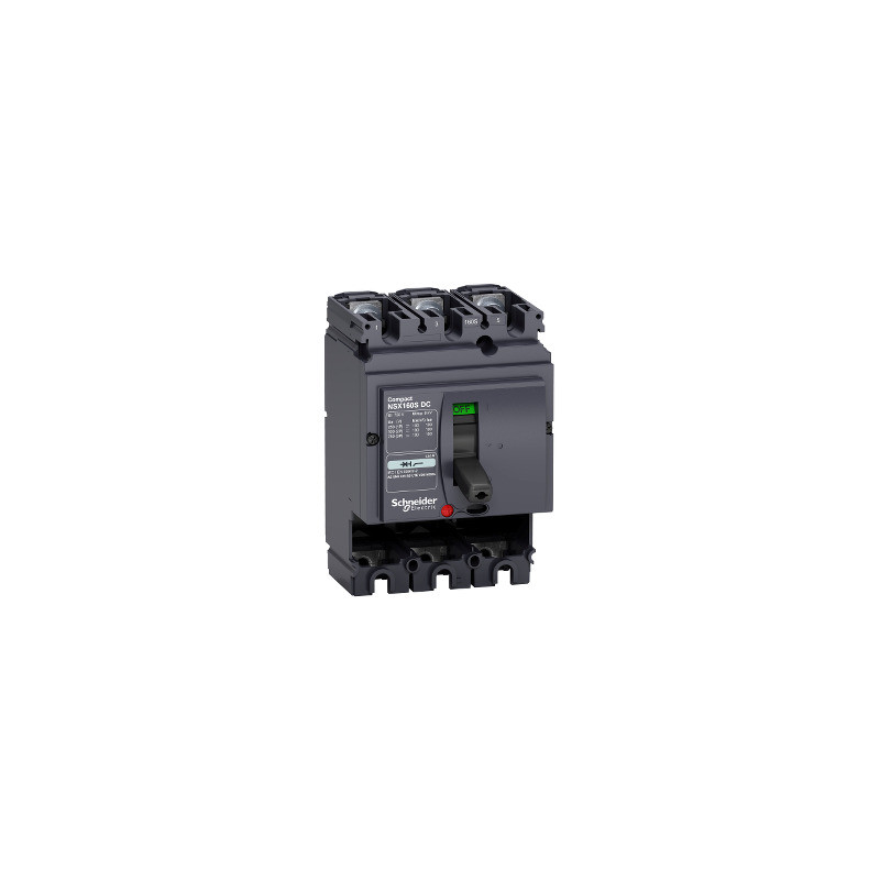 Bloque de corte Compact NSX160S DC - 160 A - 3 polos ref. LV438118 Schneider Electric [PLAZO 3-6 SEMANAS]