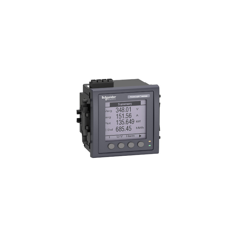 PM5320R Meter, ethernet, up to 31st H, 256K 2DI/2DO 35 alarms, RJ45 LVCT ref. METSEPM5320R Schneider Electric [PLAZO 3-6 SEMANAS