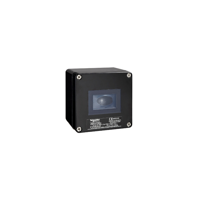 Antena relé -Gas-polvo -24…240 V DC/AC -1 LED de encendido- 2 com LEDs ATEX ref. ZBRA1DEX Schneider Electric [PLAZO 3-6 SEMANAS]