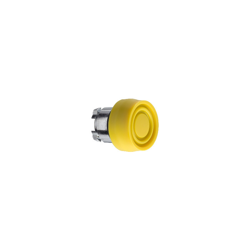 Cabeza pulsador amarillo ø 22 ref. ZB4BP5S Schneider Electric [PLAZO 3-6 SEMANAS]