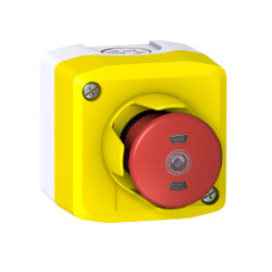 caja de ascensor XAL-F para inspección de elevación - 1 pulsador seta - 2 NC ref. XALFKT64441 Schneider Electric [PLAZO 8-15 DIA