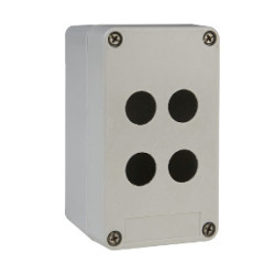 caja vacía - XAP-A - plástico - 4 aperturas en 2 columnas ref. XAPA1104 Schneider Electric [PLAZO 3-6 SEMANAS]