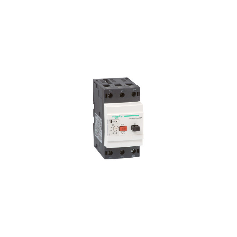 TeSys GV3 - Disyuntor magnetotérmico - 56…80 A - conexión por tornillo ref. GV3ME80 Schneider Electric