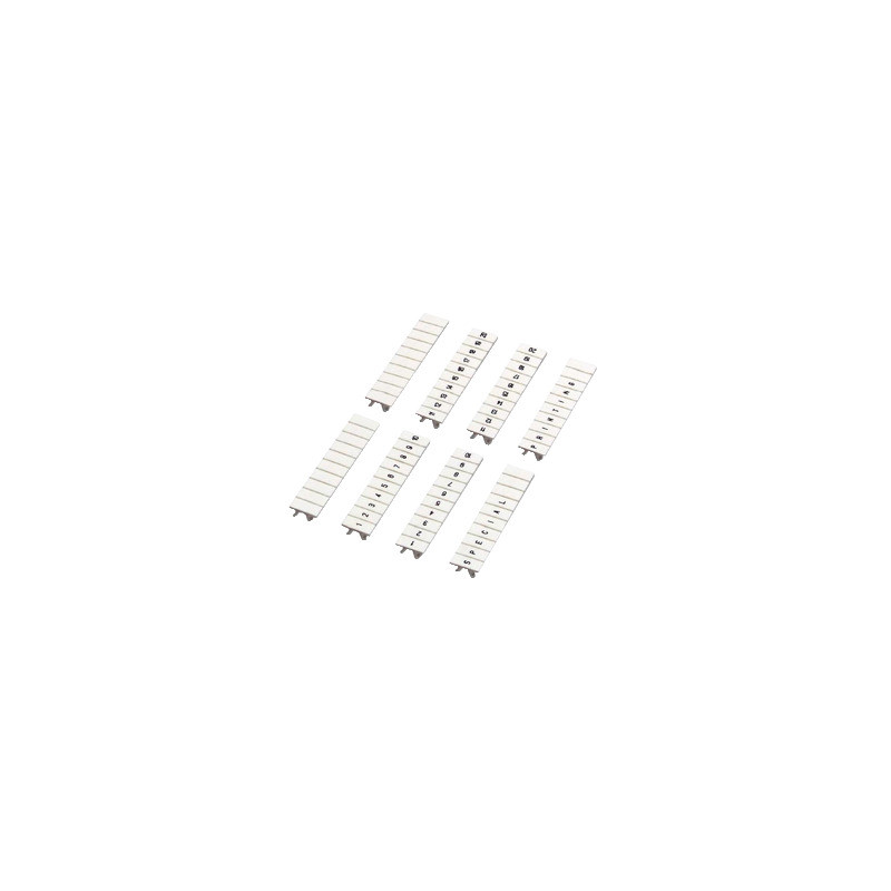 Tira de marcado, 5 mm, 10 caracteres de 31 a 40, impreso horizontalmente, blanco ref. NSYTRAB540 Schneider Electric [PLAZO 8-15