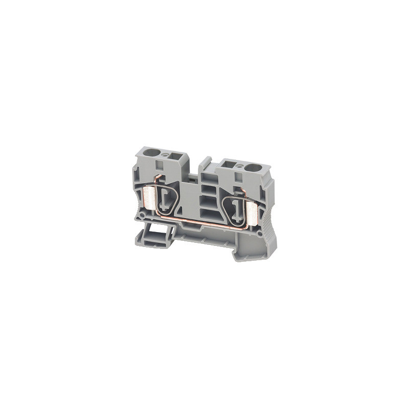 Bloque de terminales de paso - 10 mm² 57 A nivel único 1x1 resorte - azul ref. NSYTRR102BL Schneider Electric [PLAZO 3-6 SEMANAS