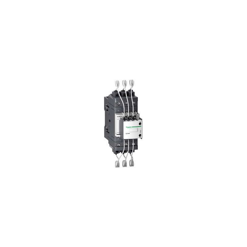 TeSys LC1D.K Contactor para condensador - 3P - 40 kVAR - 415 V - 240 V AC ref. LC1DTKU7 Schneider Electric [PLAZO 3-6 SEMANAS]