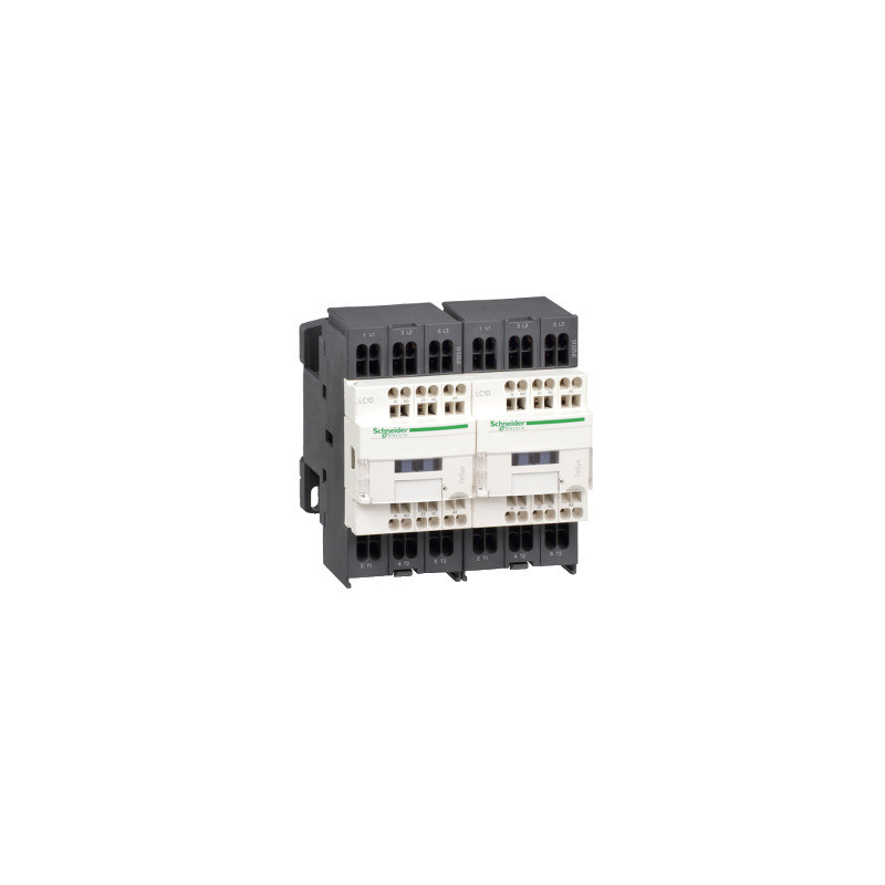TeSys D - Contactor inversor 3P AC-3 - <=440 V 9 A - 48 V DC- Antip - resorte ref. LC2D093ED Schneider Electric [PLAZO 8-15 DIAS