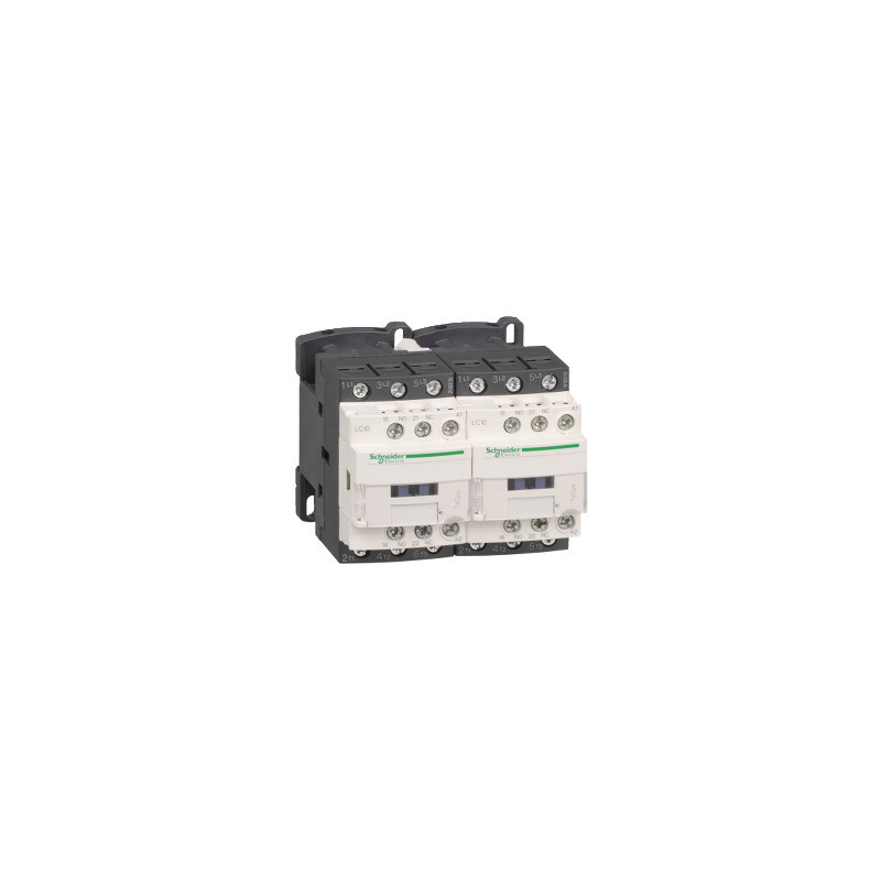 TeSys D - Contactor inversor - 12A 24V 50/60HZ ref. LC2D12B7 Schneider Electric [PLAZO 3-6 SEMANAS]