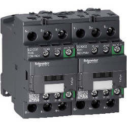 TeSys D Contactor Inversor - 3P - <= 440 V - 32 A AC-3 - 100...250 V AC/DC ref. LC2D32KUE Schneider Electric [PLAZO 3-6 SEMANAS]