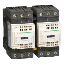 TeSys D - Contactor inversor 3P AC-3 - <=440 V 50 A - bobina 48 V CA - resorte ref. LC2D50A3E7 Schneider Electric [PLAZO 8-15 DI