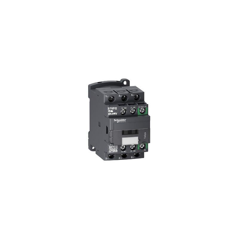 TeSys D Contactor - 3P - <= 440 V - 12 A AC-3 - 48...130 V AC/DC ref. LC1D12EHE Schneider Electric [PLAZO 3-6 SEMANAS]