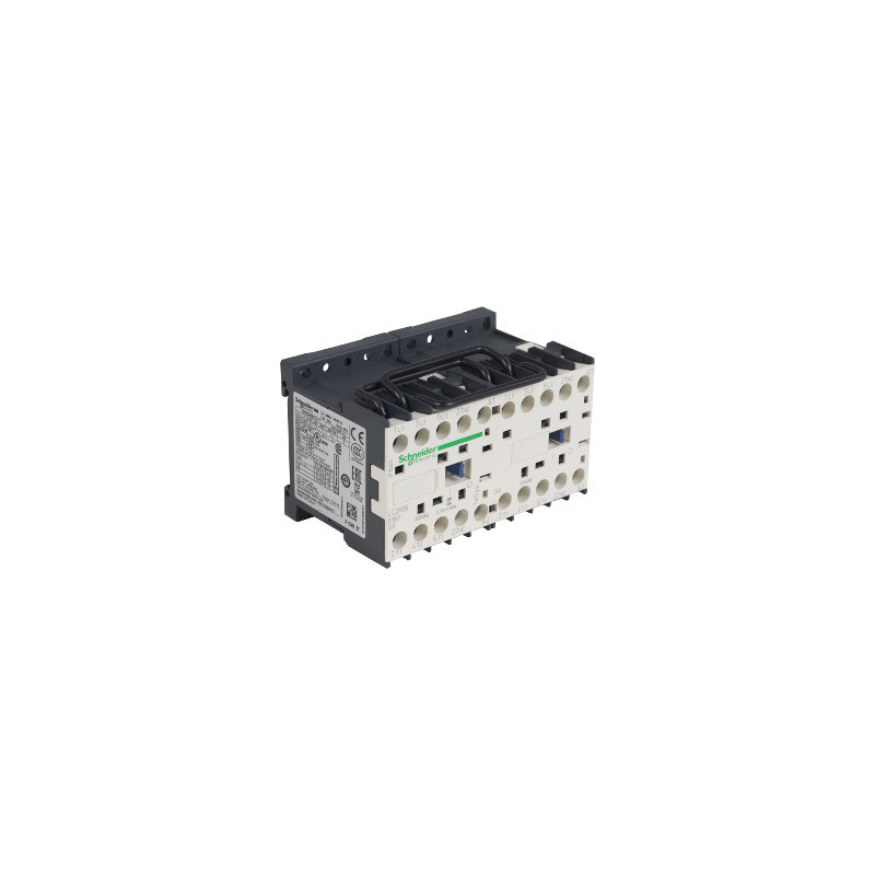 TeSys K - Contactor inversor 3P AC-3 - <=440 V 6 A - bobina 24 V CA ref. LC2K0601B7 Schneider Electric [PLAZO 3-6 SEMANAS]
