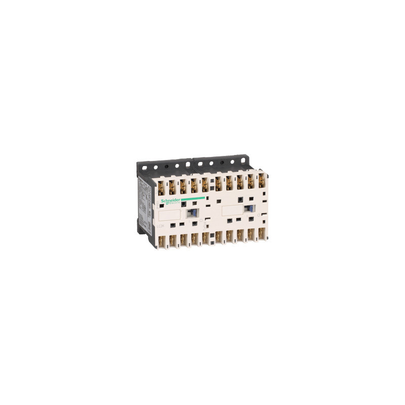 TeSys K - Contactor inversor 3P AC-3 - <=440 V 9 A - bobina 24 V CA ref. LC2K09107B7 Schneider Electric [PLAZO 3-6 SEMANAS]