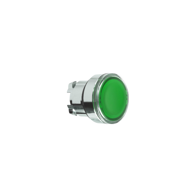 Cabeza pulsador luminoso verde ø 22 ref. ZB4BA38 Schneider Electric [PLAZO 3-6 SEMANAS]