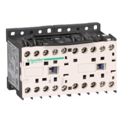 TeSys K - Contactor inversor 3P AC-3 - <=440 V 6 A - bobina 12 V CD ref. LP2K0610JD Schneider Electric [PLAZO 3-6 SEMANAS]