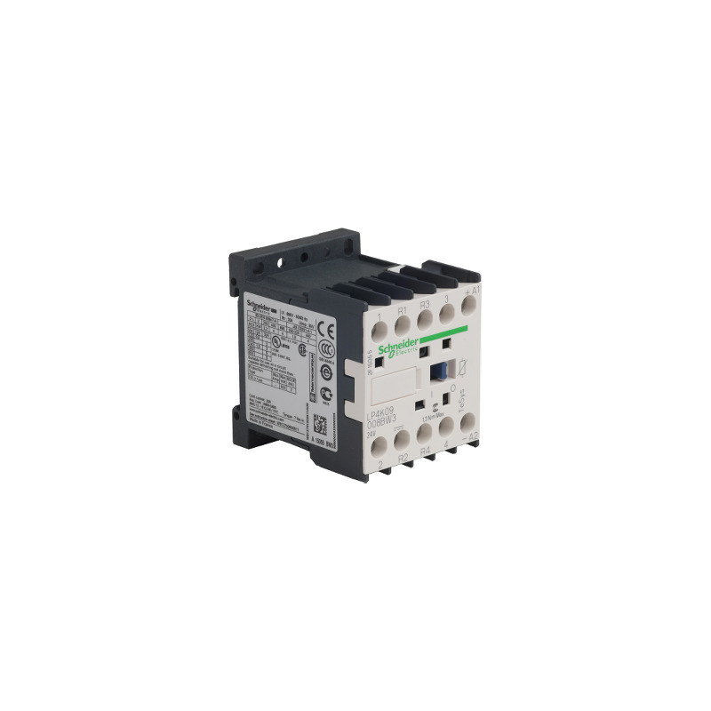TeSys K - Minicontactor 4P(2NA + 2NC) AC-1 - <=440 V 20 A - bobina 24 V CD ref. LP4K09008BW3 Schneider Electric [PLAZO 8-15 DIAS