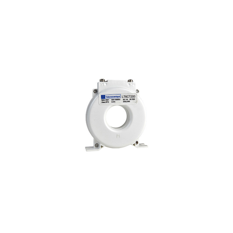 transformador de corrente TeSys T LT6CT - 200/1 A - precisão: classe 5P ref. LT6CT2001 Schneider Electric [PLAZO 3-6 SEMANAS]