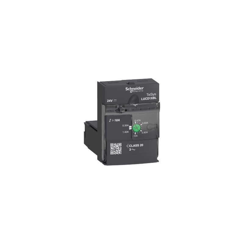 Unidad de control avanzada LUCD - clase 20 - 0,35...1,4 A - 24 V CD ref. LUCD1XBL Schneider Electric [PLAZO 3-6 SEMANAS]