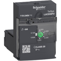 Unidad de control avanzada LUCD - clase 20 - 0,15...0,6 A - 110...220 V CD/CA ref. LUCDX6FU Schneider Electric [PLAZO 3-6 SEMANA