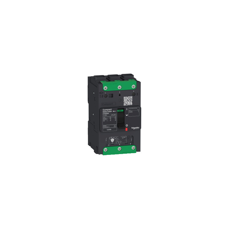 interruptor automático Compact NSXm 125A 3P 16kA a 380/415V(IEC) Borne EverLink ref. LV426108 Schneider Electric [PLAZO 8-15 DIA