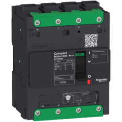 interruptor automático Compact NSXm 125A 4P 25kA a 380/415V(IEC) Borne EverLink ref. LV426218 Schneider Electric [PLAZO 8-15 DIA